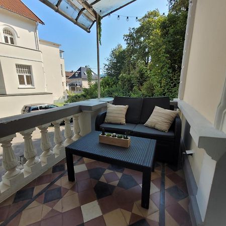Stay Studio 1 Zentral Balkon Parkplatz 바트피르몬트 외부 사진